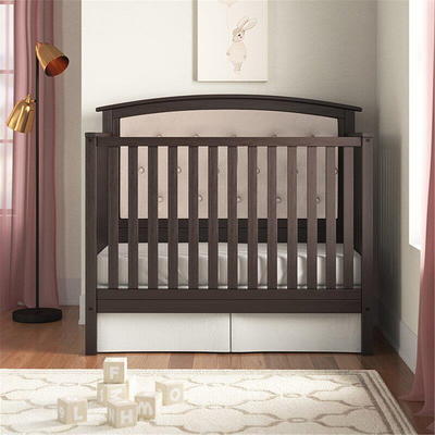 Magnolia upholstered deals convertible crib