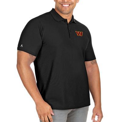 Antigua Men's Jacksonville Jaguars Compass Black Polo