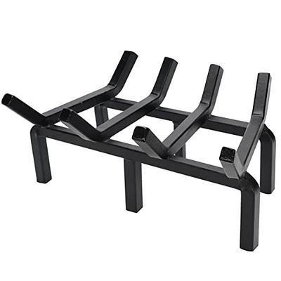 Large Wrought Iron Fireplace Log Grate Firewood For Outdoor