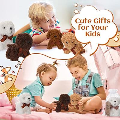 9 Pieces Mini Dog Stuffed Animals Bulk Plush Puppy Party Favors Small  Stuffed Soft Baby Puppies Birthday Gift for Kids Girls Boys Backpack  Pendant