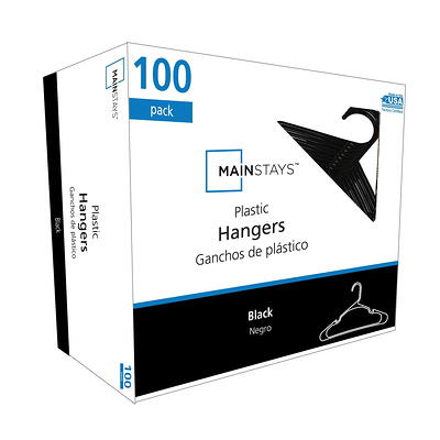 Mainstays Natural Unfinished Suit Hangers, 20-Pack 