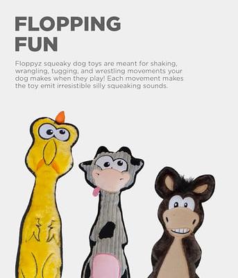 Outward Hound Floppyz Donkey Squeaky Dog Toy, Brown, Medium - Yahoo Shopping