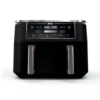 NINJA Foodi 6 qt. 5 in-1 2-Basket Black Air Fryer with DualZone