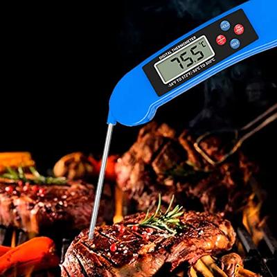 Instant Read Meat Thermometer for Grill and Cooking. Best Waterproof Ultra  Fast Thermometer with Backlight & Calibration. Digital Food Probe for  Kitchen, Outdoor Grilling and BBQ! - Yahoo Shopping