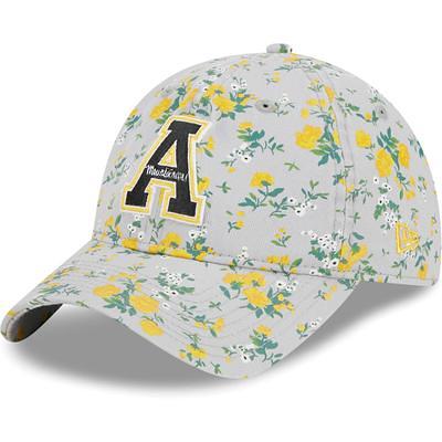 Carolina Panthers New Era Women's Floral 9TWENTY Adjustable Hat - Blue