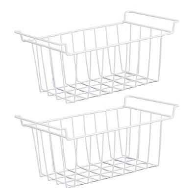  Adjustable Deep Freezer Organizer Bins, 2-PACK Chest Freezer  Baskets, Expandable Freezer Storage Bins with Handle, Freezer Organization  Accessories for Kitchen (Grey): Home & Kitchen