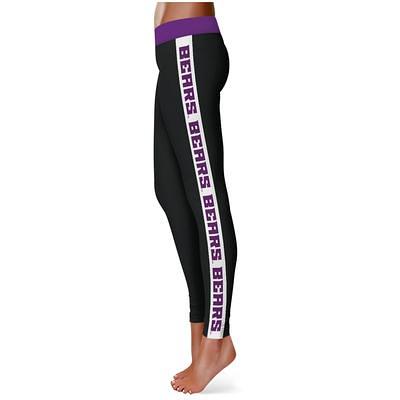 High Point Panthers Women's Plus Size Solid Yoga Leggings - Purple