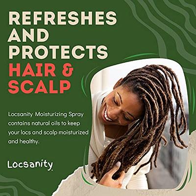 Loc Spray for Dreads Moisturizer - Cleansing Loc Moisturizer Spray - Braid  Spray for Box Braids Moisturizer - Vegan Dreadlock Hair Products - Dreads  and Braid Spray for Itchy Scalp Rosemary Peppermint