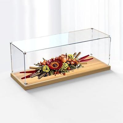 Acrylic Display Box for Lego 10311 Orchid Dustproof Clear Display Case (Lego  Set not Included）