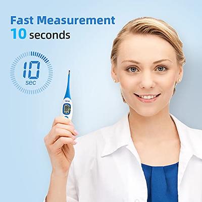 Digital Thermometer for Adults and Kids, Medical Oral Rectal