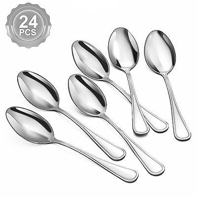  Bulk Spoons Set Exquisite Stainless Steel Spoon