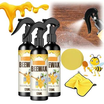 Beeswax Furniture Polish,wood Seasoning Beewax - Natural Wood Wax