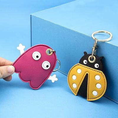 oakxco for Airtag Keychain Silicone, Airtag Holder with Key Ring, Air Tag  Cover Cute Accessories for Kids, Luggage, Car Dog Collar, Car, Compatible
