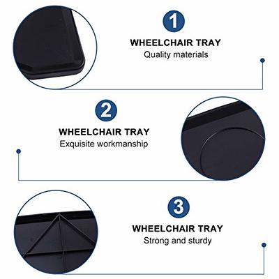 Universal Wheelchair Tray Table Strong Wheelchair Lap Tray for Eating  Reading