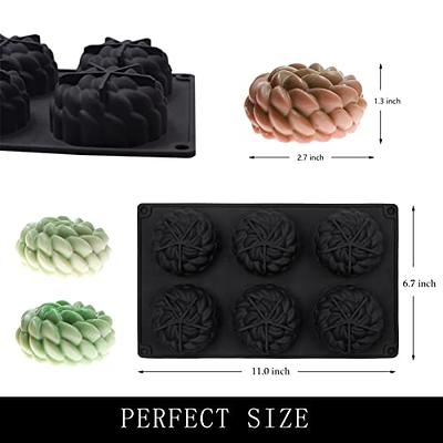 3D Rose Silicone Candle Molds Soap Molds Lovely Wedding Candle Molds  Fondant Cake Moulds for Birthday