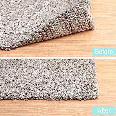 12 pcs Carpet Gripper Washable Rug Pads Anti-skid Carpet Stickers