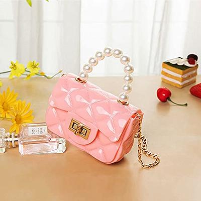 Little Girls Purse Small Candy Color Jelly Crossbody Bag Satchel Tote  Handbag Shoulder