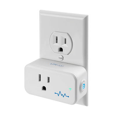 Etekcity 2 Pack Voltson Wi-Fi Smart Plug Mini Outlet with Energy  Monitoring, Works with  Alexa Echo and Google Assistant, No Hub  Required, ETL