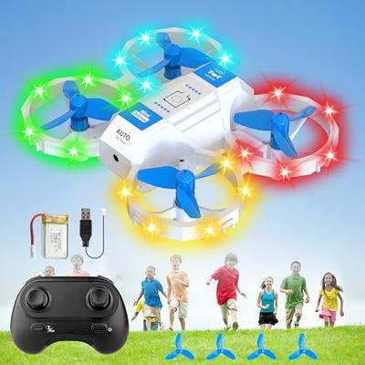 Taqqpue Drones with Camera for Adults and Kids - H7 Drone HD Aerial  Photography Remote Control Aircraft Children Toy Boy Mini Helicopter  Aircraft Toys Gifts for Boys Girls on Clearance 