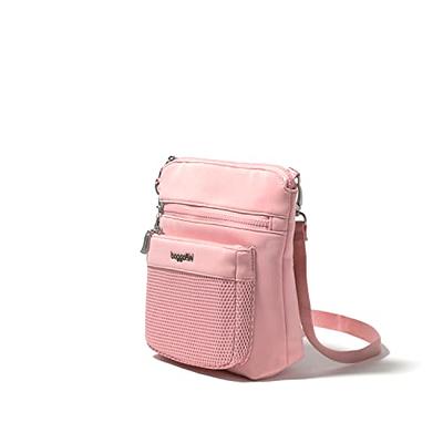 Blush Neoprene Crossbody Bag