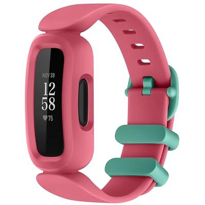 2 Pack Nylon Ace 3 Bands Compatible with Fitbit Ace 3 Straps for Kids Boys  Girls - Soft Skin-Friendly Breathable Colorful Ace 3 Bands for Kids Watch