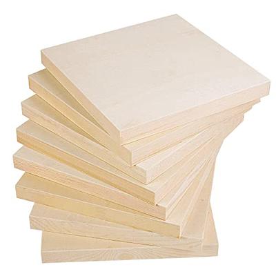 ADXCO 8 Pack Wood Panels 8 x 8 Inch Unfinished Wood Canvas Wooden Panel  Boards for Painting, Pouring, Arts Use with Oils, Acrylics - Yahoo Shopping