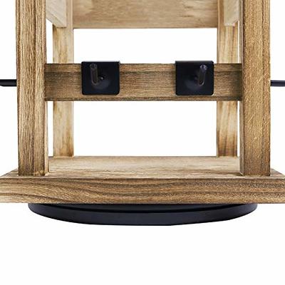  Ikee Design Wood Jewelry Holder Organizer Stand