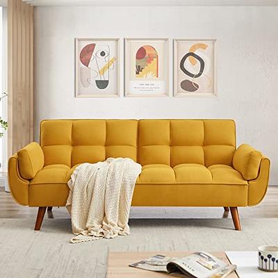 Tri-fold Folding Sleeper Sofa Bed for Living Room Bedroom