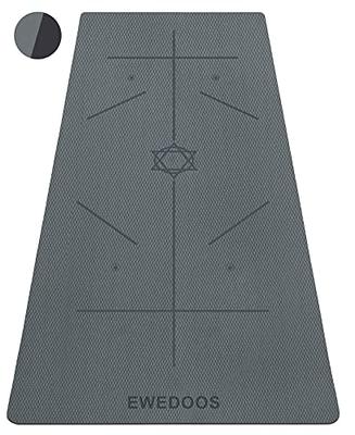 UMINEUX Yoga Mat Non Slip, Pilates Fitness Mats with Alignment