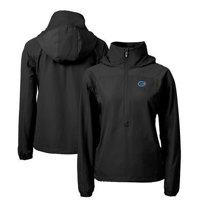 Atlanta Braves Cutter & Buck Charter Eco Recycled Half-Zip Anorak Jacket -  Navy