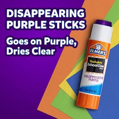 Elmer's All-Purpose Glue Sticks, 0.21 oz Each, 24 Sticks per Pack (E553) ,  White