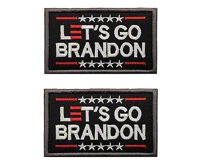 The Millenary Embroidery Patch - Lets Go Brandon Patch – 2 Pack