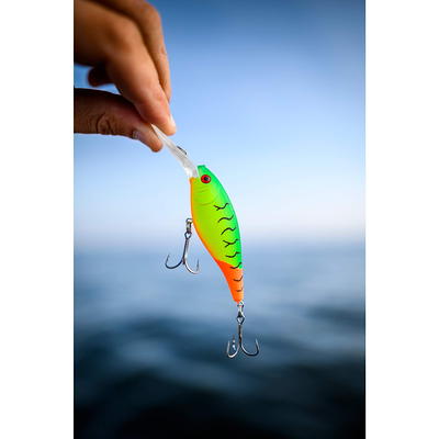  Berkley Flicker Shad Shallow Fishing Lure, Firetail