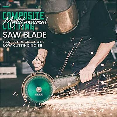 Indestructible Disc for Grinder,Cut Everything in Seconds,4 Cut Off  Wheels,Diamond Metal Cutting Disc for Smooth Cutting, Chamfering, Grinding  of All