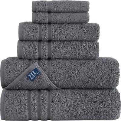 LANE LINEN Cotton Bath Towels for Bathroom Set - 18 PC Bathroom Towels Set  - 4 Bathroom Towel Set, 6 Hand Towels for Bathroom, 8 Washcloths, Soft