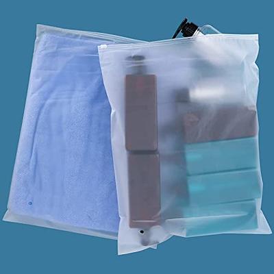 Shirt Packaging Bags, ENPOINT 50PCS 11x15 inch Reclosable Poly & Plastic  Bags for Packaging Clothes, Shirts, Jeans, Pants, T-Shirts, Frosted Zip  Lock Bags with Vent Hole for Travel Storage, 3 Mil 