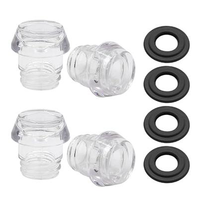 Coffee Percolator Knob Plastic Replacement Top with Washer Rings Compatible  with Farberware Coffee Percolators Transparent Coffee Percolator Top