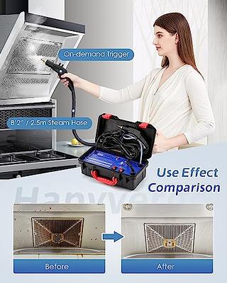 Steam and Go Supra Pro 10-in-1 Carpet and Upholstery Cleaner Machine, Multi-Purpose Steamer Mop, Tile and Grout Steam Cleaner, Handheld Steam