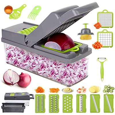 Vegetable Slicer-14-in-1 Multifunctional Veggie Slicer Food Cutter