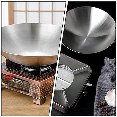 Bielmeier 12.5 Wok Pan, Woks and Stir Fry Pans, Carbon Steel Wok