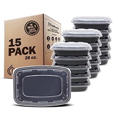 UMEIED 10 Pack Glass Food Storage Containers with Lids Leakproof