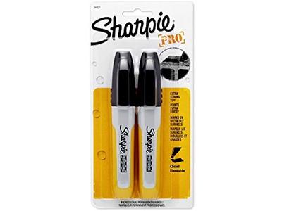 Sharpie 38250PP Assorted 8-Color Chisel Tip Permanent Marker Set