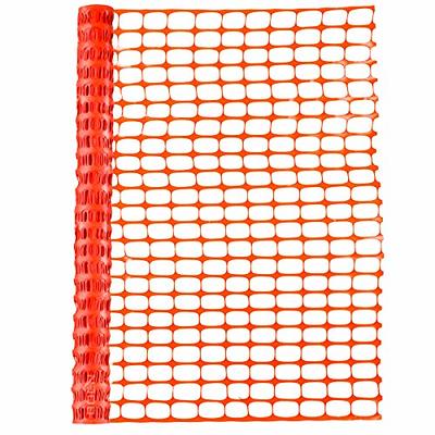 Boen 4 ft. x 100 ft. Green Plastic Temporary Fencing, Mesh Snow Fence, Safety Garden Netting (4-Pack)