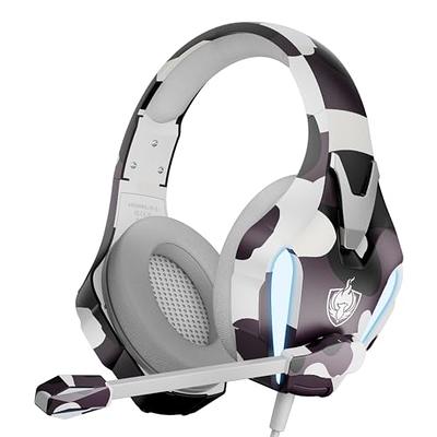 3.5mm Gaming Headset Mic Headphones Stereo Bass Surround For PS5