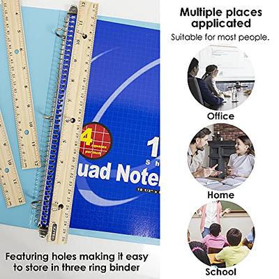  LYDTICK 64 Pack Rulers 12 Inch in Bulk, Plastic Rulers
