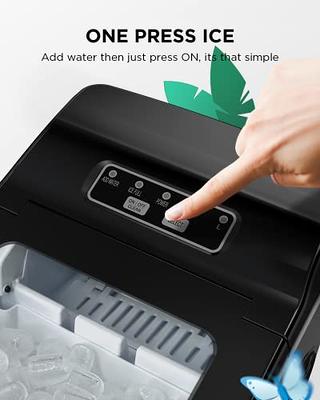 Silonn Countertop Ice Maker: Self-Cleaning Magic! 