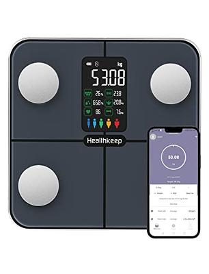 Bluetooth Digital Bathroom Scale With Heart Rate Tracking High-precision  Bmi Smart Scale - Yahoo Shopping