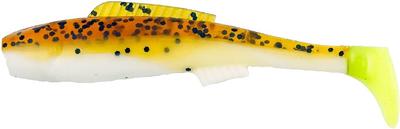 H&H Cocahoe Minnow Saltwater Soft Bait, Pumpkin White Chartreuse