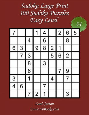 100 Large Print Hard 6x6 Sudoku Puzzles for Adults: Only One Puzzle Per  Page! (Pocket 6