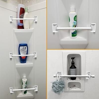 Dealsgogo RV Shower Corner Storage Bar, Shower Corner Storage Railing for  Corner Shelves in RV/Camper/Travel Trailer, RV Bath Accessories Shower  Organizer - Yahoo Shopping